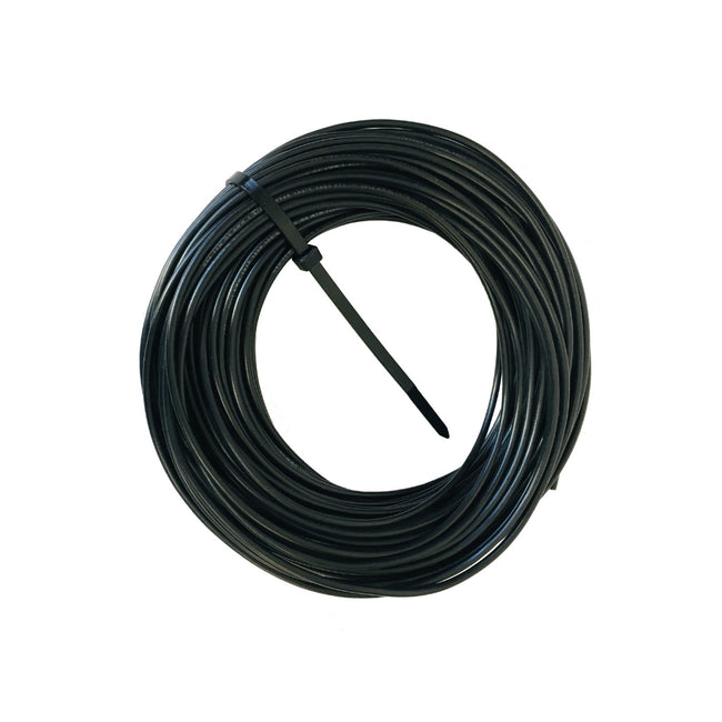 Tew wire 1/18 black 100'