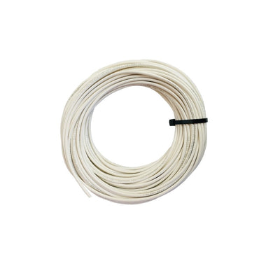 Tew wire 1/20 white 100'