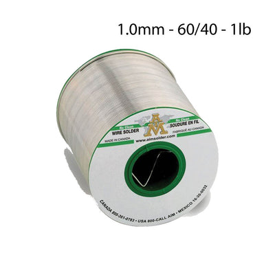 Wire Solder Spool SN60/PB40 1lb .050''